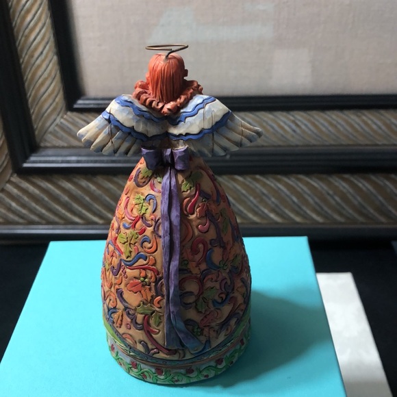 Vintage Fall Themed Jim Shore Bountiful Angel - Picture 5 of 8